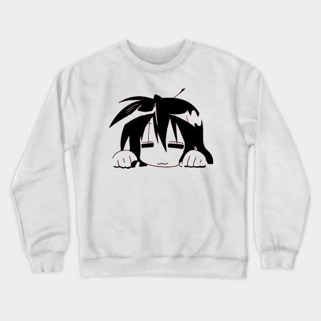 Konata Izumi Lucky Star Crewneck Sweatshirt by OtakuPapercraft